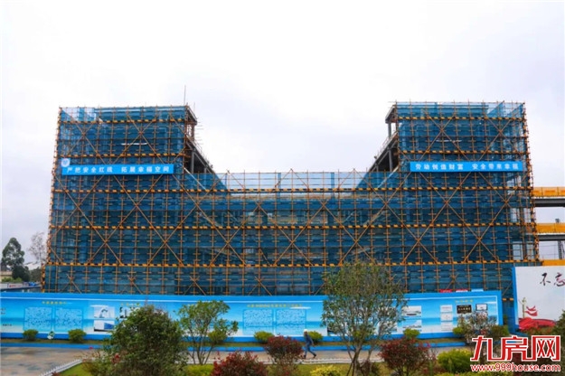 封顶!福州又一所小学有望今年9月投用!——九房网 封顶!福州又一所小学有望今年9月投用!——九房网