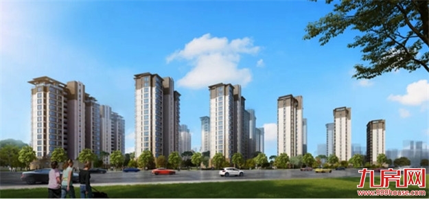 滨海新城首个安置型商品房项目全面封顶——九房网 滨海新城首个安置型商品房项目全面封顶——九房网