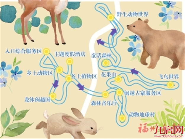 就在晋安！国内最具属地特色的“野生动植物王国”动工了——九房网