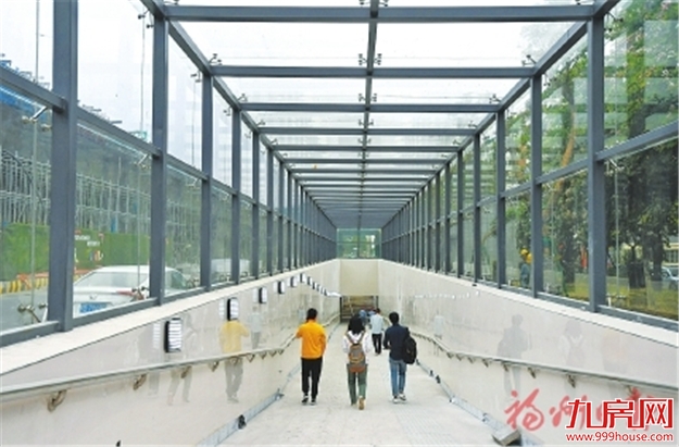 火车站北广场直通三环地下通道开放！——九房网