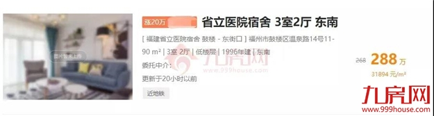 涨30万！涨27万！涨25万！土拍之后，福州这些二手房涨疯了...——九房网