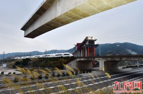新建福厦铁路跨度最大T构桥成功转体——九房网