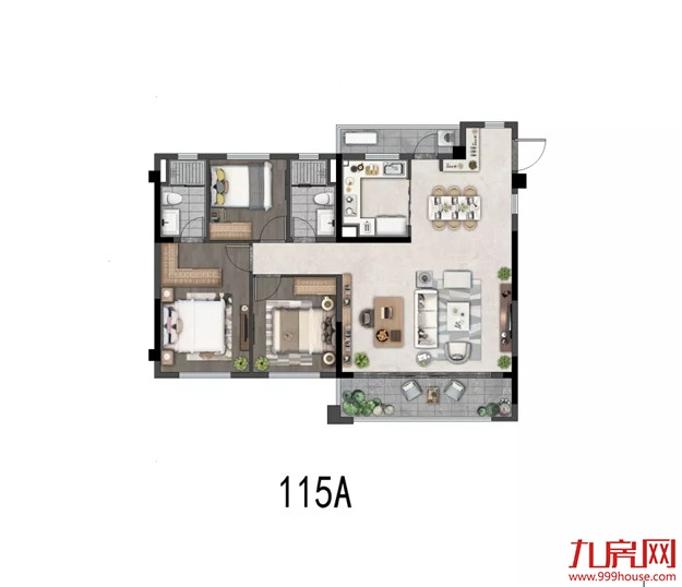 实探！132套房源！精装放风价2.6-2.7万/㎡！龙湖景粼天著即将首开！——九房网