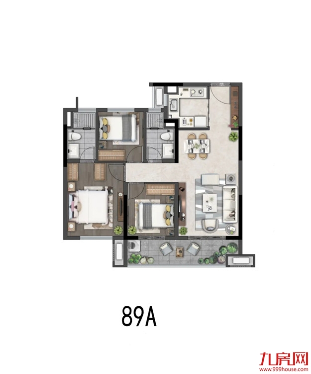 实探！132套房源！精装放风价2.6-2.7万/㎡！龙湖景粼天著即将首开！——九房网