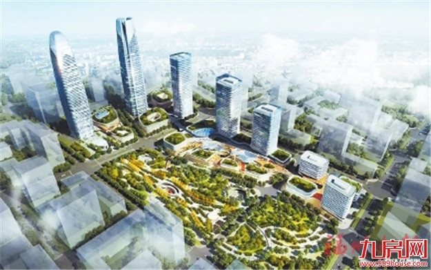 滨海新城CBD核心区将添新地标  打造城市副中心商务、商业集中区——九房网