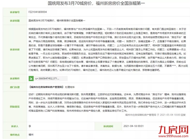 卖疯了！19577套！同涨149%！福州“金三银四”成交创3年新高！——九房网