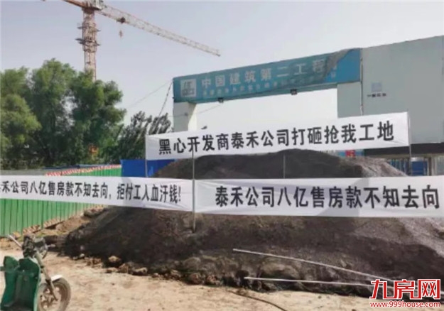 风波不断！股权冻结、债主起诉！福州等地多个泰禾项目“复工复产”遭质疑！——九房网