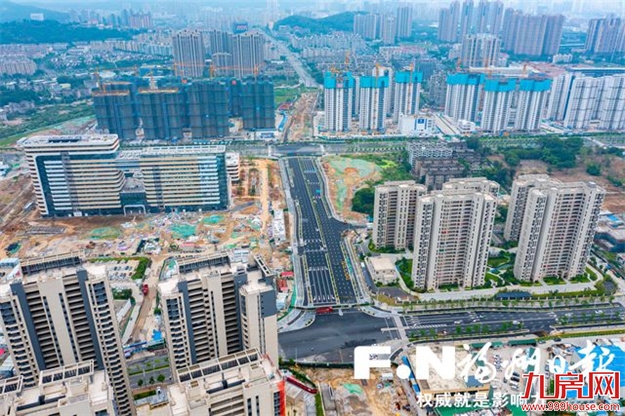 新厦坊路首段道路通车——九房网