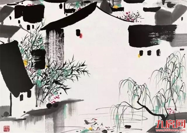 吴冠中珍藏画展首秀福州，恭迎品鉴——九房网