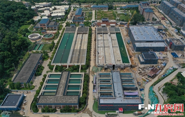 全面完成主体结构施工 飞凤山水厂扩建及深度处理工程年底有望投入试运行——九房网 全面完成主体结构施工 飞凤山水厂扩建及深度处理工程年底有望投入试运行——九房网