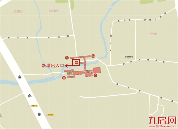 地铁1号线胪雷站开放新出入口了！进出站更方便→——九房网