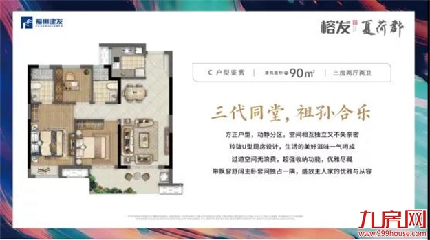 【福州建发 | 榕发嘉辰商业】实探！优家置业，“三房”成为入门款——九房网