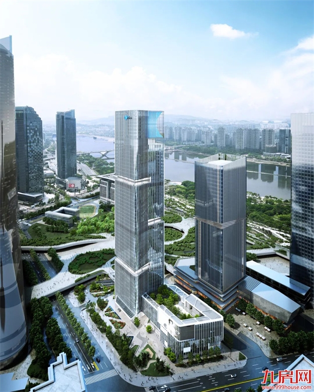 福州闽江北240米超高地标，新玺中心今日开工！——九房网