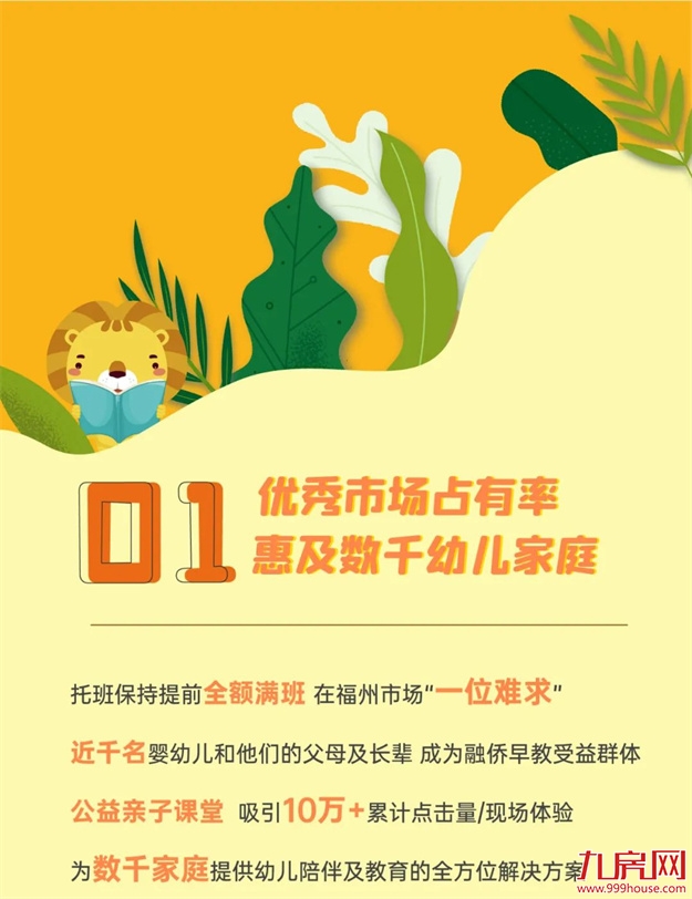 3周年庆 | 融侨亲子园树立早托幼教行业标杆（含独家福利）——九房网