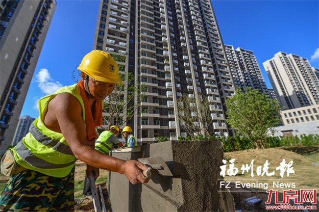 千人奋战 福州在建最大安置房工程拟明年3月交房——九房网