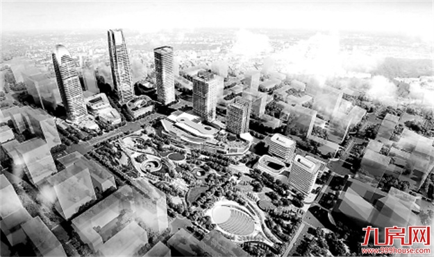 滨海新城CBD超大综合体加快建设——九房网 滨海新城CBD超大综合体加快建设——九房网