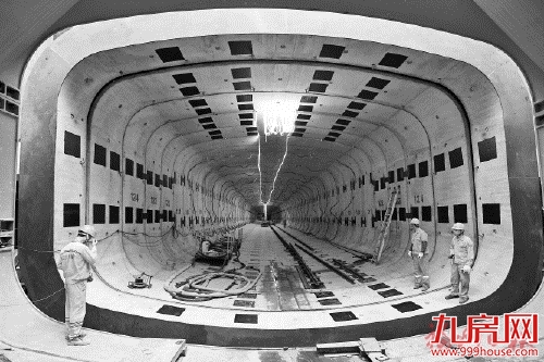 福州地铁4号线“省东区间”顶管贯通——九房网 福州地铁4号线“省东区间”顶管贯通——九房网