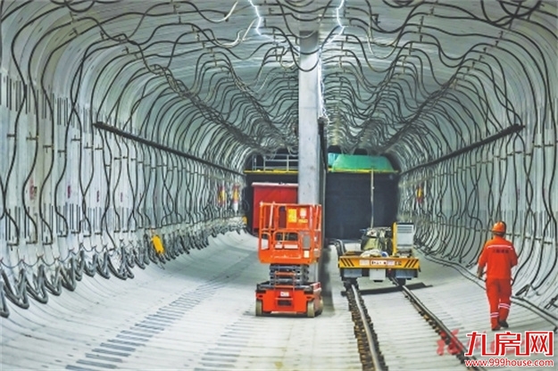 福州地铁4号线 “省东区间”顶管贯通——九房网 福州地铁4号线 “省东区间”顶管贯通——九房网