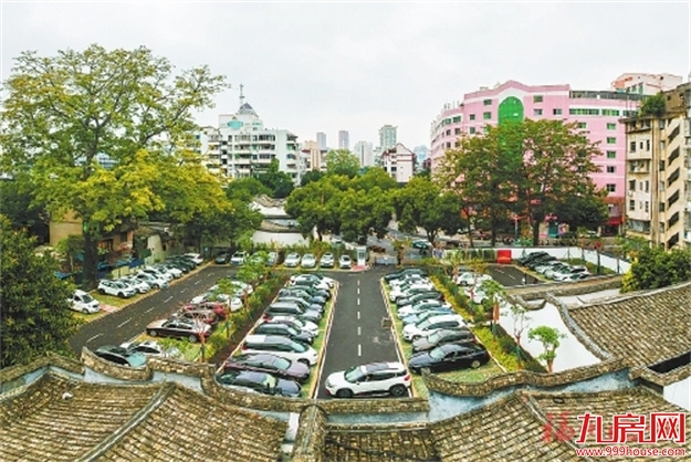 福州年内已增2.5万个停车泊位——九房网 福州年内已增2.5万个停车泊位——九房网