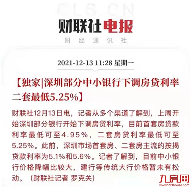 重磅!降回4字头!房贷利率下调!福州人购房成本降了....——九房网 重磅!降回4字头!房贷利率下调!福州人购房成本降了....——九房网