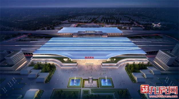 集中开工15个项目  仓山福厦铁路福州南站房立形象——九房网