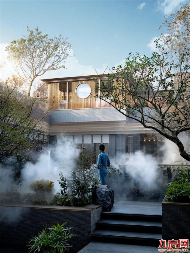 臻品生活家｜大东海·融江府 山水城院，一院九境——九房网