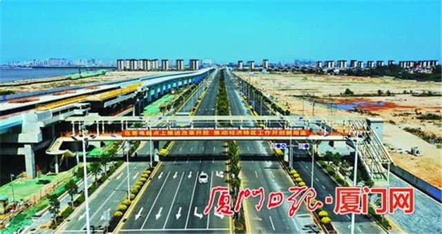 路网结构进一步完善,机场大道已有约2.7公里路段通车——九房网 路网结构进一步完善,机场大道已有约2.7公里路段通车——九房网