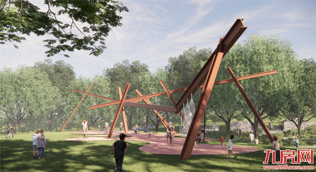 登云湖×张唐景观联手打造，再造一座城市绿谷里的欢乐园——云海森自然探索乐园——九房网