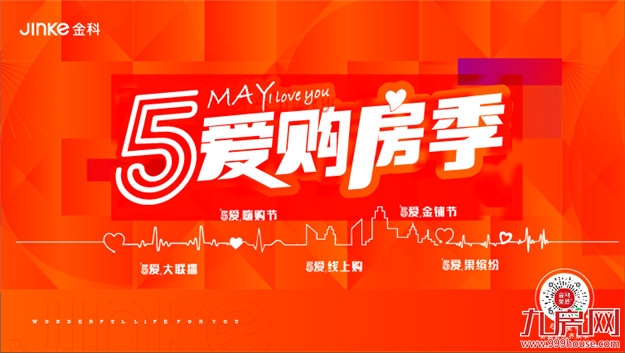 金科“5爱购房季”燃爆五一 任务超额完成122.8%——九房网 金科“5爱购房季”燃爆五一 任务超额完成122.8%——九房网