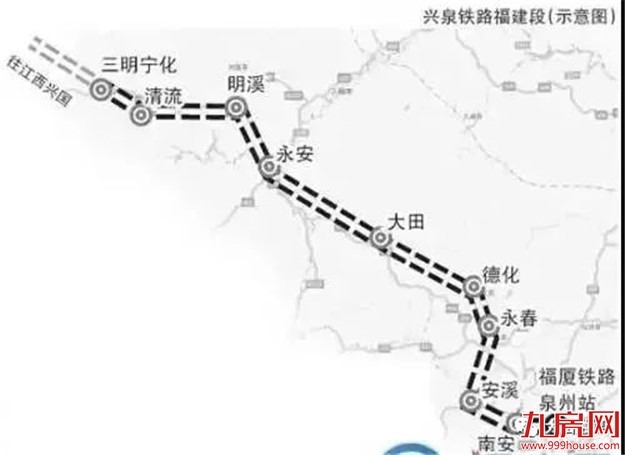 福建6个县将通铁路!一批交通项目传来好消息——九房网 福建6个县将通铁路!一批交通项目传来好消息——九房网