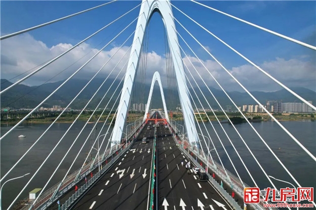 刚刚宣布!福州又一跨江大桥正式通车!闽侯甘蔗⇌地铁苏洋站,6分钟!——九房网 刚刚宣布!福州又一跨江大桥正式通车!闽侯甘蔗⇌地铁苏洋站,6分钟!——九房网