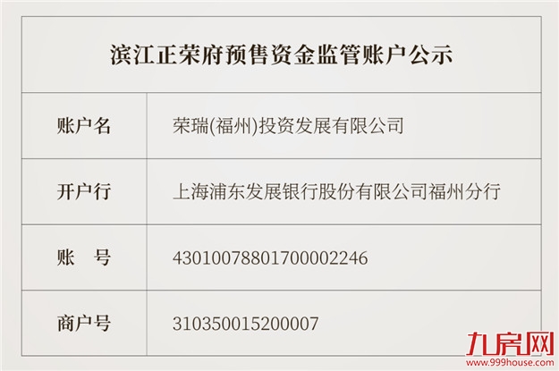 揭秘!福州滨江正荣府获A级企业信用评级背后的硬核——九房网 揭秘!福州滨江正荣府获A级企业信用评级背后的硬核——九房网
