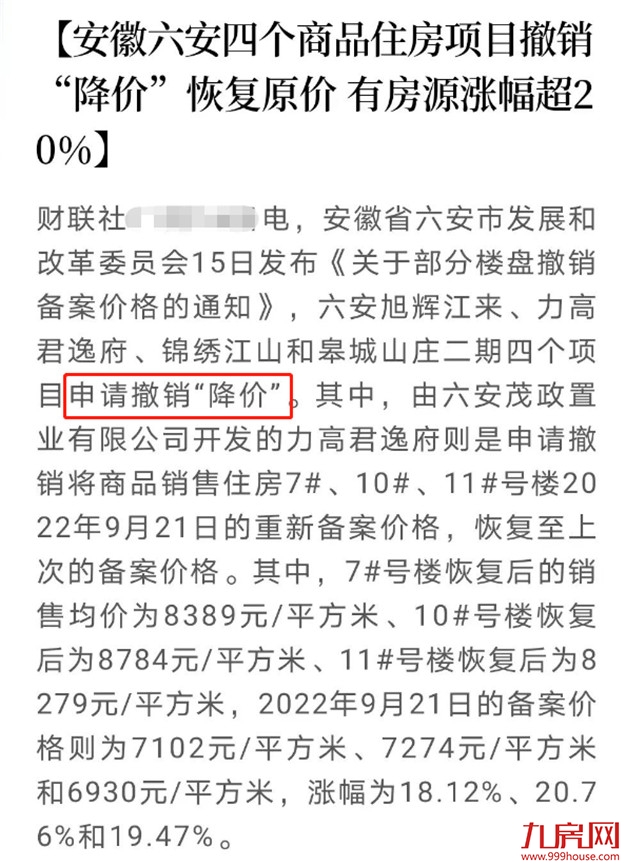 福州成交量涨309%!多城楼市回暖!有盘涨价超20%!——九房网 福州成交量涨309%!多城楼市回暖!有盘涨价超20%!——九房网