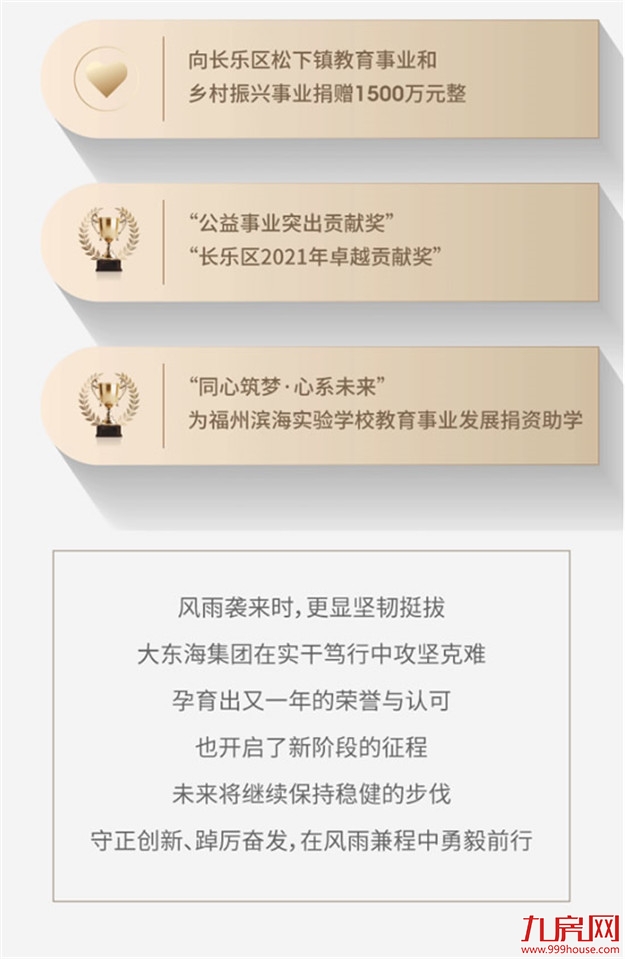 岁末寄新语丨荣誉年鉴，见证大东海的奋楫笃行——九房网